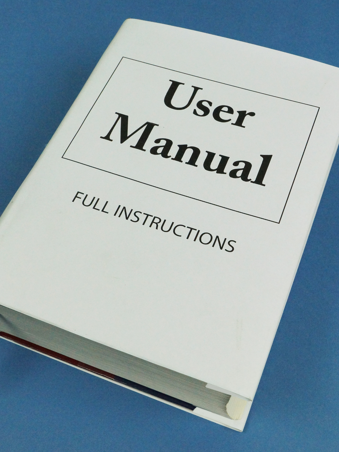 User Manual graphic