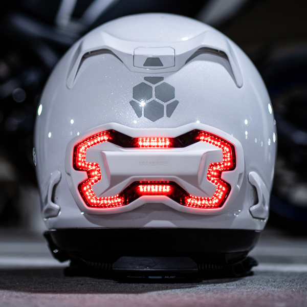 Face Helmet Light Mx Helmet Wireless Motorcycle Helmet LED Brake